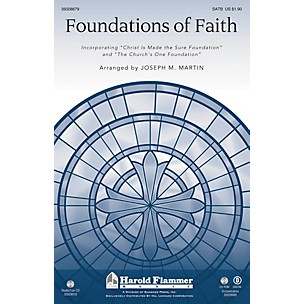 Shawnee Press Foundations of Faith SATB arranged by Joseph M. Martin