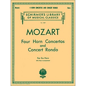 G. Schirmer Four Horn Concertos And Concert Rondo for The Horn with Piano Accompaniment