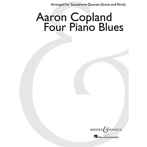 Boosey and Hawkes Four Piano Blues Boosey & Hawkes Chamber Music Book  by Aaron Copland Arranged by Paul Cohen