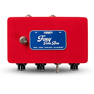 Warm Audio Foxy Tone Box Octave Fuzz Guitar Effects Pedal -