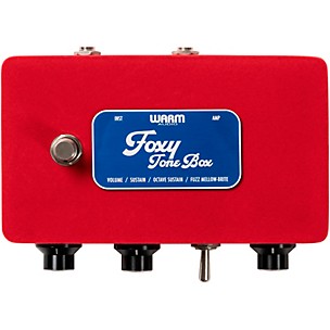 Warm Audio Foxy Tone Box Octave Fuzz Guitar Effects Pedal