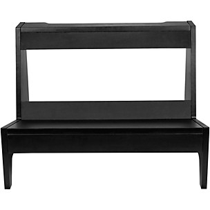 Gator Frameworks GFW-ELITEGTRAMPLG-BLK Elite Series Large Combo Guitar Amp Stand in Black Finish