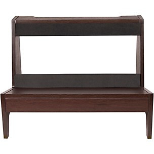 Gator Frameworks GFW-ELITEGTRAMPLG-BRN Elite Series Large Combo Guitar Amp Stand in Dark Walnut Brown Finish