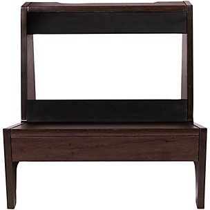 Gator Frameworks GFW-ELITEGTRAMPSM-BRN Elite Series Small Combo Guitar Amp Stand in Dark Walnut Brown Finish