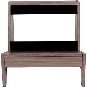 Gator Frameworks GFW-ELITEGTRAMPSM-GRY Elite Series Small Combo Guitar Amp Stand in Driftwood Grey Finish