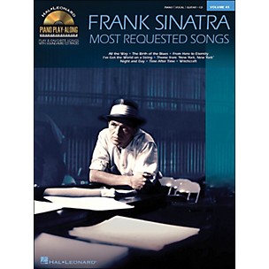 Hal Leonard Frank Sinatra - Most Requested Songs Volume 45 Book/CD Piano Play-Along arranged for piano, vocal, and guitar (P/V/G)