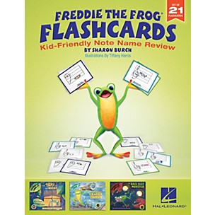 Hal Leonard Freddie the Frog Flashcards (Kid-Friendly Note Name Review) Resource Kit Composed by Sharon Burch