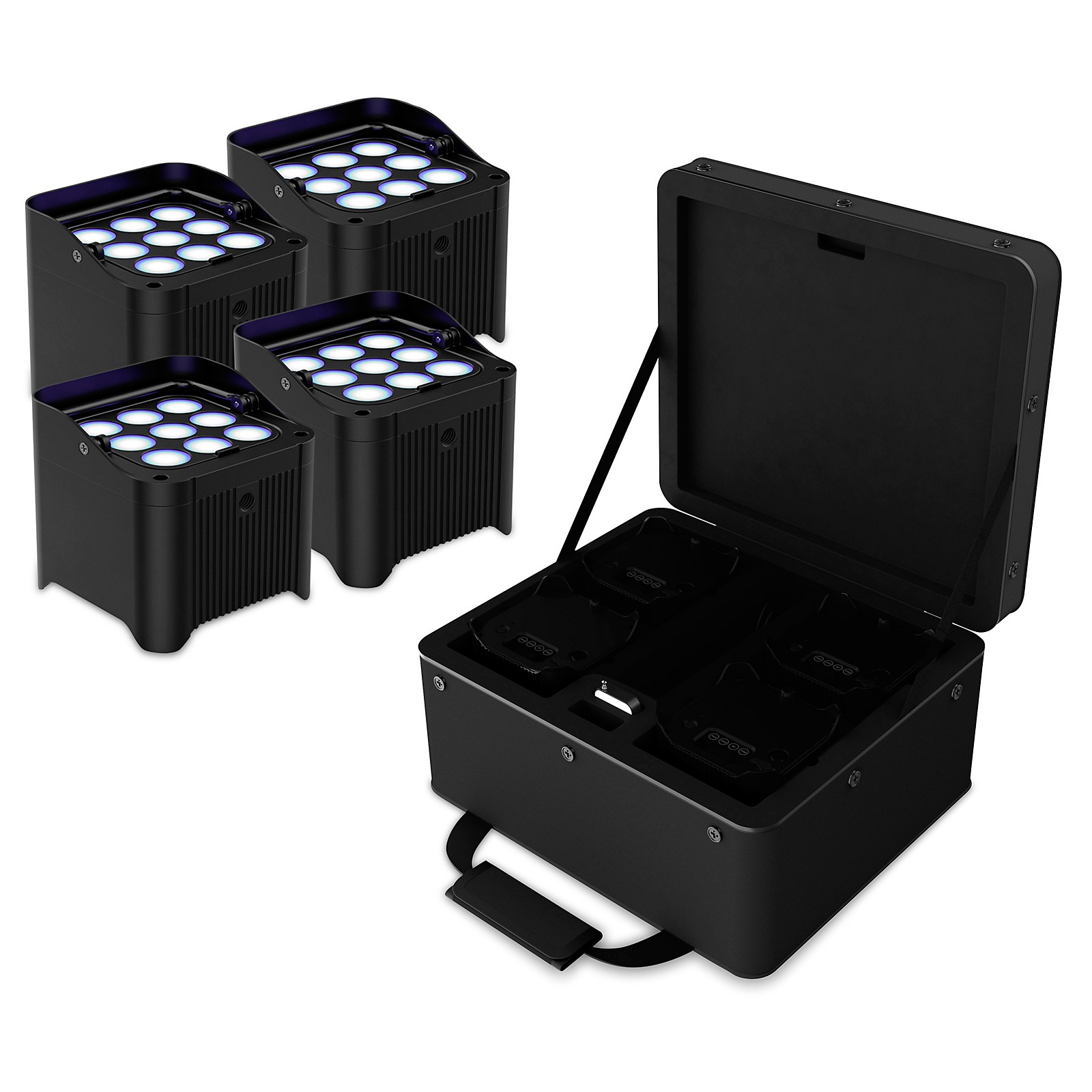 CHAUVET DJ Freedom Par Q9 X4 Wireless Battery-Powered Uplight Set