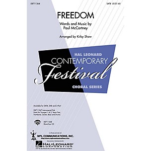 Hal Leonard Freedom ShowTrax CD Arranged by Kirby Shaw