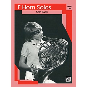 Alfred French Horn Solos Level I Solo Book