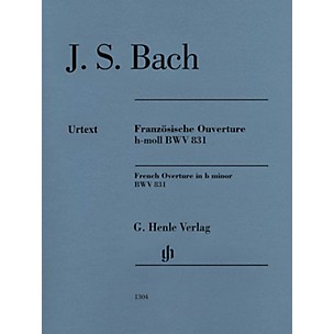 G. Henle Verlag French Overture in B Minor BWV 831 (Edition with Fingering) Henle Music Folios Series Softcover