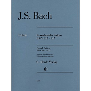 G. Henle Verlag French Suites BWV 812-817 Henle Music Folios Softcover by Bach Edited by Ullrich Scheideler