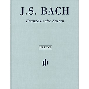 G. Henle Verlag French Suites BWV 812-817 Revised Edition Clothbound Henle Music Hardcover by Bach Edited by Scheideler