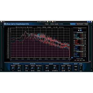 Blue Cat Audio FreqAnalyst Pro Spectrum Analysis Tool