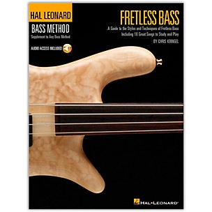 Hal Leonard Fretless Bass Method (Book/Online Audio)