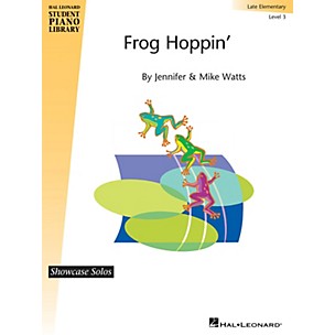 Hal Leonard Frog Hoppin' Piano Library Series by Jennifer Watts (Level Late Elem)