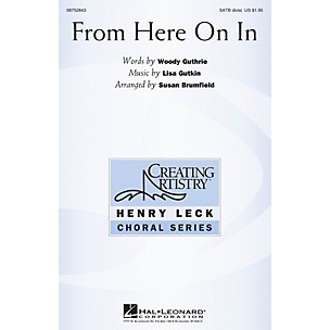 Hal Leonard From Here On In SATB Chorus and Solo by The Klezmatics arranged by Susan Brumfield