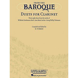 Rubank Publications From the Baroque (Duets for Clarinet) Ensemble Collection Series Softcover