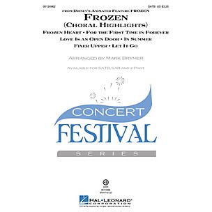 Hal Leonard Frozen (Choral Highlights) SATB arranged by Mark Brymer
