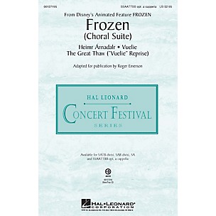 Hal Leonard Frozen (Choral Suite) SSAATTBB composed by Christophe Beck