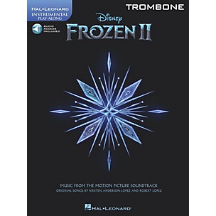 Hal Leonard Frozen II Trombone Play-Along Instrumental Songbook Book/Audio Online