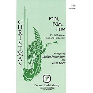PAVANE Fum, Fum, Fum (For SAB Voices, Piano & Percussion) SAB arranged by Judith Herrington
