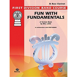 Alfred Fun with Fundamentals B-Flat Bass Clarinet Book