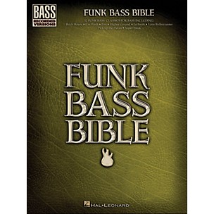 Hal Leonard Funk Bass Bible - Bass Tab Songbook