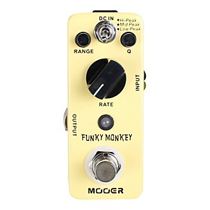 Mooer Funky Monkey Digital Auto Wah Guitar Effects Pedal