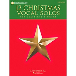 G Schirmer 12 Christmas Vocal Solos For Classical Singers