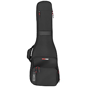 Gator G-ICONTTELEC-BLK Icon Take Two Series Bag (Holds 2 Electric Guitars)