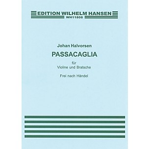 Music Sales G.F. Handel/Johan Halvorsen: Passacaglia In G Minor For Violin And Viola (Score/Pts) Music Sales America