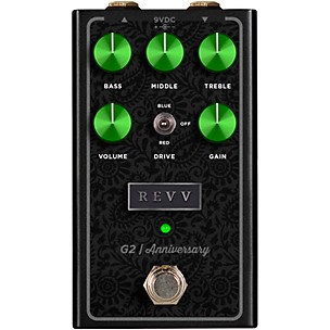 Revv Amplification G2 Anniversary Edition Overdrive Effects Pedal