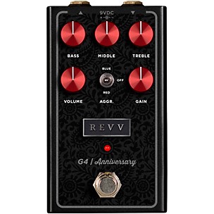 Revv Amplification G4 Anniversary Edition Distortion Effects Pedal