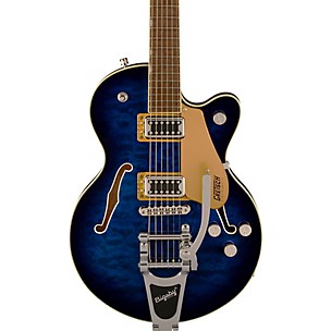 Gretsch Guitars G5655T-QM Electromatic Center Block Jr. Single-Cut Quilted Maple With Bigsby Electric Guitar