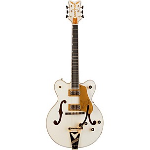 Gretsch Guitars G6139T-CBDC White Falcon Center Block Double Cutaway with Bigsby Tremolo