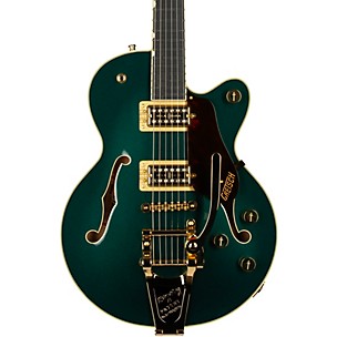 Gretsch Guitars G6659TG Players Edition Broadkaster Jr. Center Block Single-Cut With String-Thru Bigsby and Gold Hardware