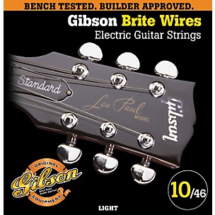 Gibson G700L Brite Wires Electric Guitar Strings - Light