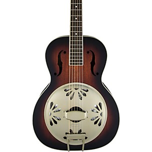 Gretsch Guitars G9241 Alligator Biscuit Round-Neck Resonator Guitar