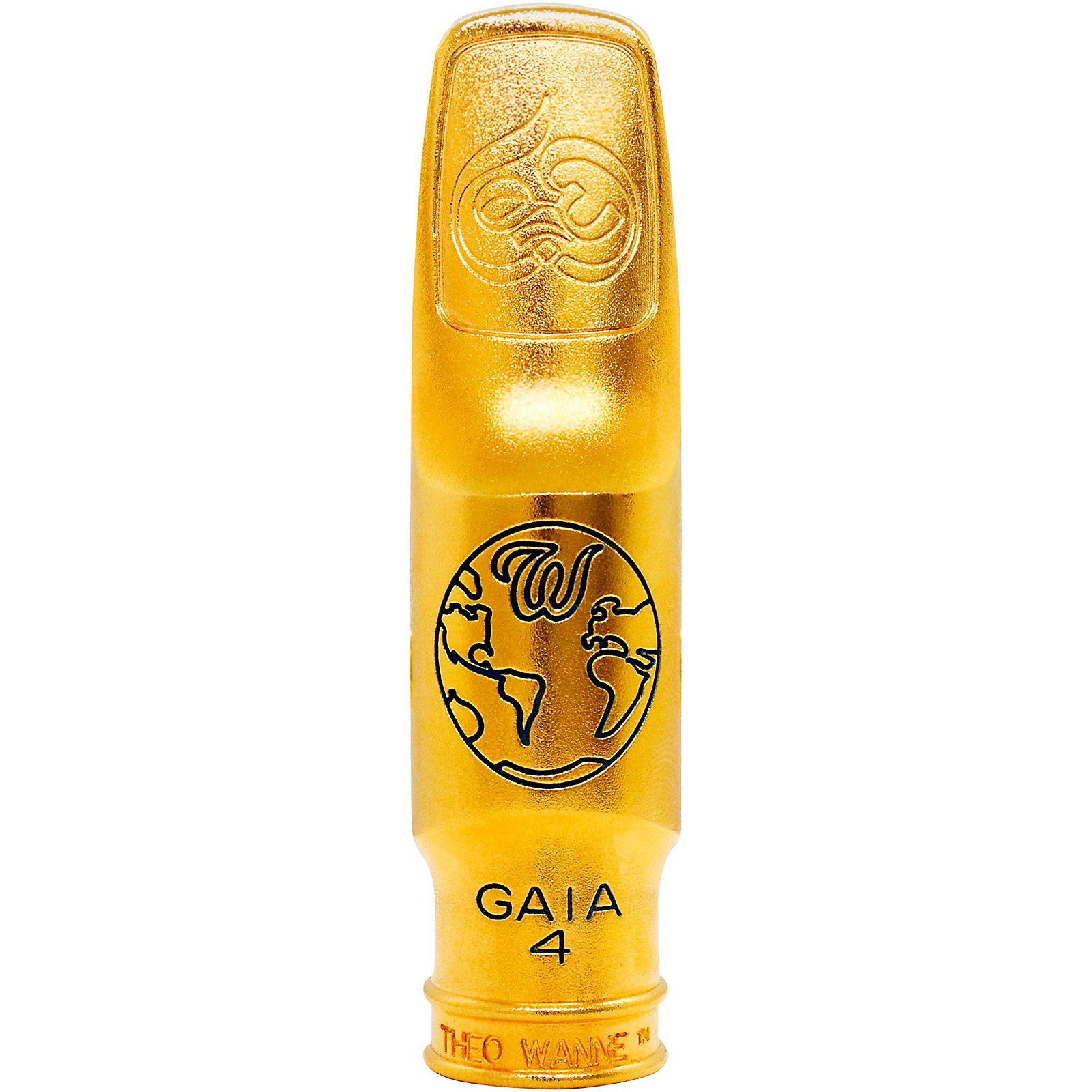 Theo Wanne GA4-AG8 Gaia 4 Alto Saxophone Mouthpiece - 8 Gold-Plated