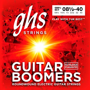 GHS GB8 1/2 Boomers Ultra Light+ Electric Guitar Strings