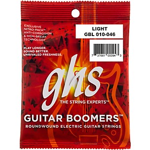 GHS GBL Boomers Electric Guitar Strings - Light 010