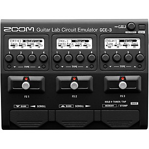 Zoom GCE-3 Guitar Lab Circuit Emulator USB Audio Interface