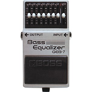 BOSS GEB-7 Bass Equalizer Pedal