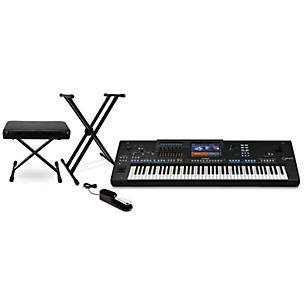 Yamaha GENOS2 Flagship Arranger Keyboard Essentials Bundle