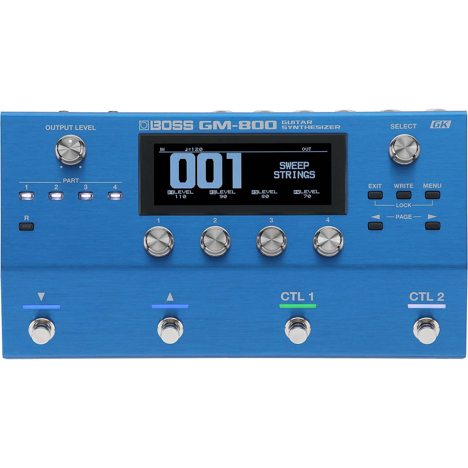 BOSS GM-800 Guitar Synthesizer Effects Pedal | Music & Arts