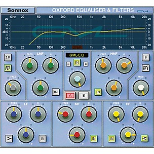 Sonnox GML Option for Oxford EQ (HD-HDX) Software Download