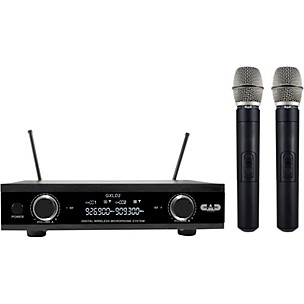 CAD GXLD2HH Handheld Microphone Wireless Systems (902.9/915.5MHz, 909.3/926.8MHz)