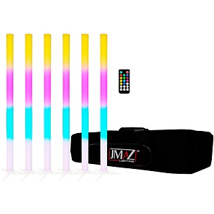 JMAZ Lighting Galaxy Tube Battery-Powered LED Effect 6-Pack