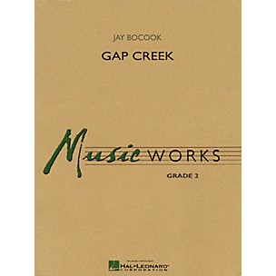 Hal Leonard Gap Creek Concert Band Level 2 Composed by Jay Bocook